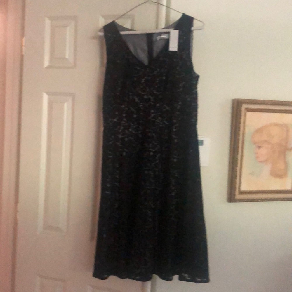 Black lace dress new